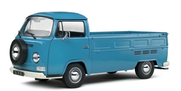 SOL1809403 - VOLKSWAGEN Type 2 Pick-Up 1968 bleu pétrol - 1