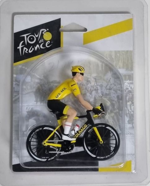 Cycliste TOUR DE FRANCE maillot jaune