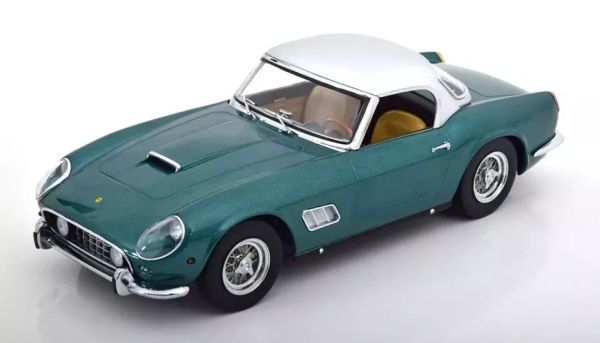 KKSKKDC181045 - FERRARI 250 GT California Spyder 1960 Vert et gris métallique - 1