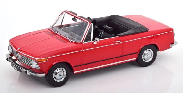 KKS181103 - BMW 2002 cabriolet 1968 rouge - 1