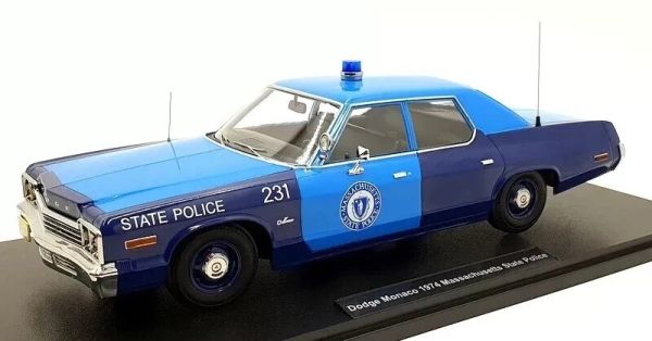 KKS181154 - DODGE Monaco 1974 Police du Massachusetts - 1