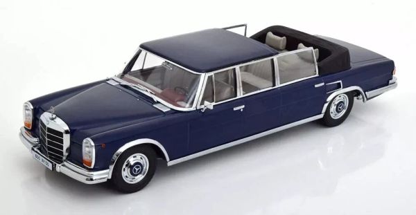 KKS181182 - MERCEDES-BENZ 600 W100 Landaulet découvrable 1964 Bleu - 1
