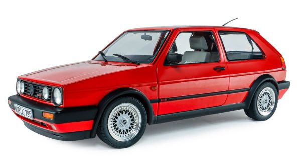 SOL1812701 - VOLKSWAGEN Golf 2 GTI G60 1989 Rouge mars - 1