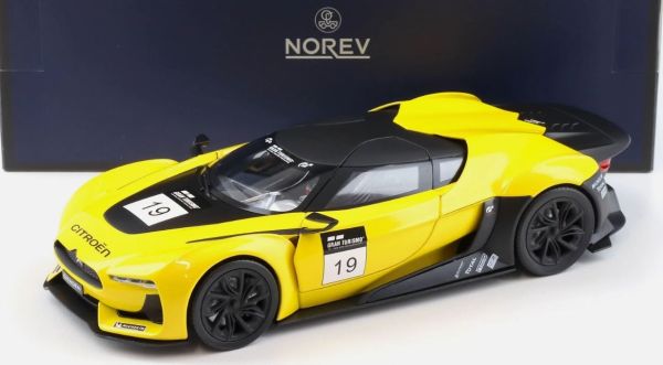 NOREV181609 - GT by CITROEN 2008 Jaune et Noir - Concept Car - Limité à 200ex. - 1