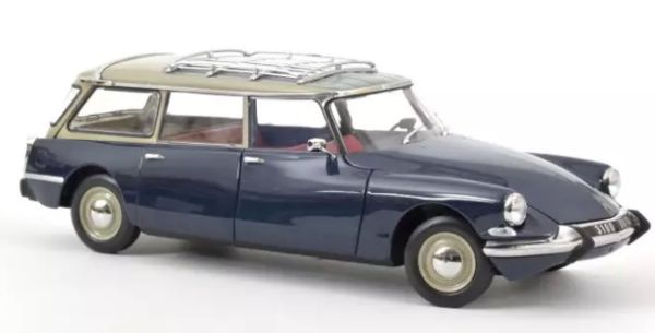 NOREV181770 - CITROEN ID 19 Break 1967 Bleu Orient - 1