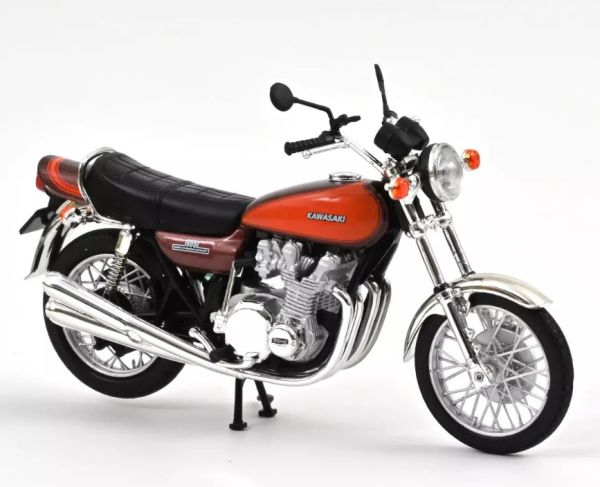 NOREV182031 - KAWASAKI Z900 1973 orange et marron - 1