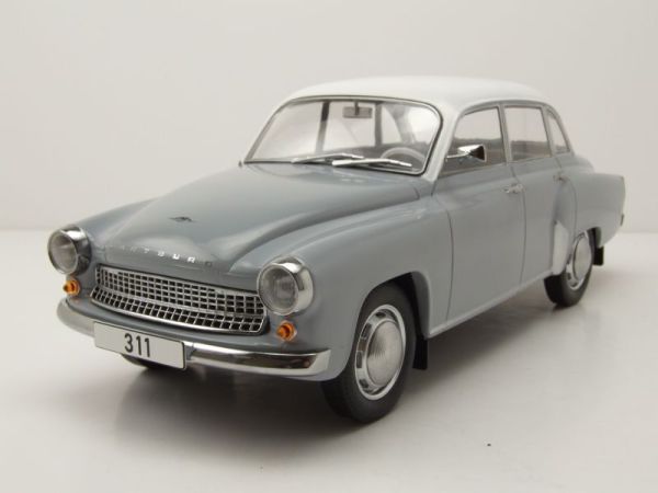 MOD18301 - WARTBURG 311 1959 Grise et blanche - 1