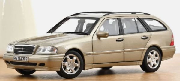 NOREV183388 - MERCEDES-BENZ Classe C Modèle T 1997 Argent fumée - 1