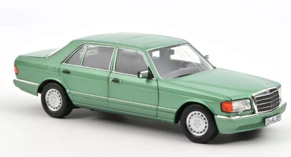 NOREV183469 - MERCEDES 560 SEL 1991 Vert métallique - 1