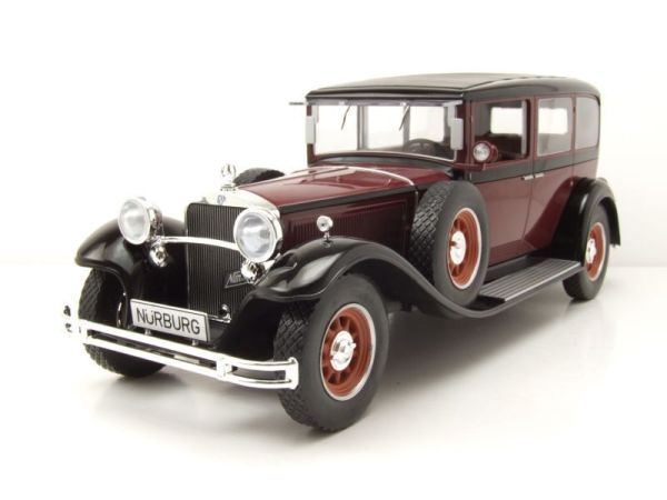 MOD18364 - MERCEDES 460/460 K W08 1928 Bordeaux et noir - 1