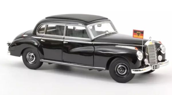 NOREV183707 - MERCEDES BENZ 300 1955 Konrad Adenauer noir - 1