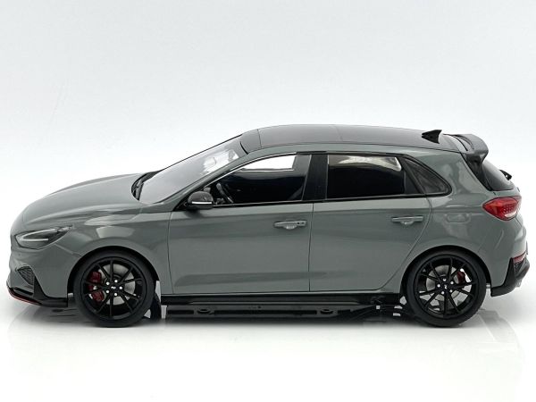 Hyundai I30 N 2021 Gris – Miniature MCG 1/18, Modèle En Métal, Neuf, Réf MCG18375