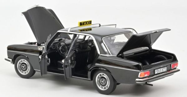 Miniature MERCEDES 200 1968 Taxi Noir NOREV NOREV183776 | Collect