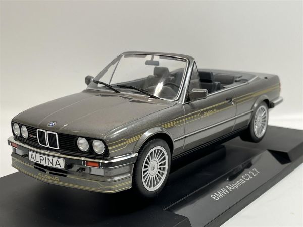 MOD18384 - BMW-Alpina  C2 2. 7 Cabriolet  1986 Grise - 1