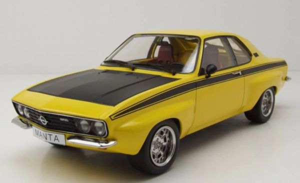 MOD18426 - OPEL Manta A Irnscher 1974 Jaune et noir - 1