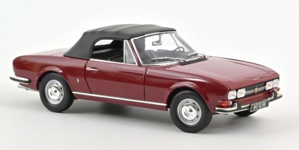 NOREV184818 - PEUGEOT 504 Cabriolet 1969 Rouge andalou - 1