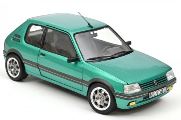 NOREV184850 - PEUGEOT 205 Griffe 1990 Verte - 1