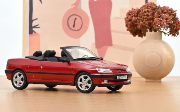 NOREV184930 - PEUGEOT 306 Cabriolet 1994 Rouge Lucifer - 1