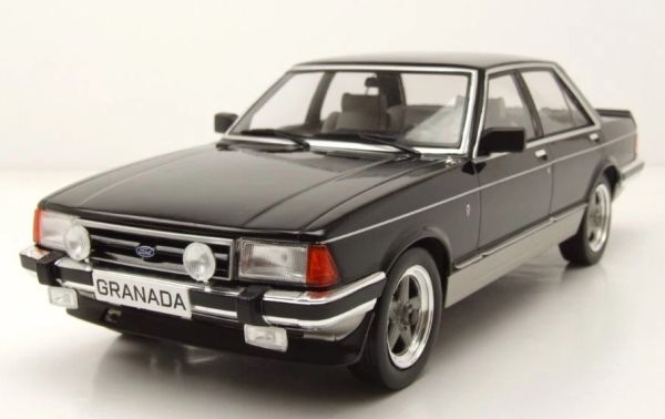 MOD18536 - FORD Granada Mk.2 2.8 Injection 1982 Noir et Argent - 1
