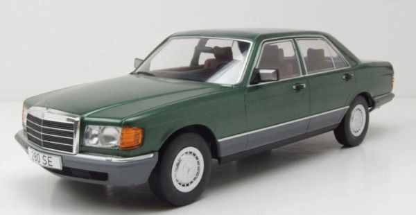 MOD18549 - MERCEDES-BENZ Klasse-S W126 1979 Vert foncé métallique - 1