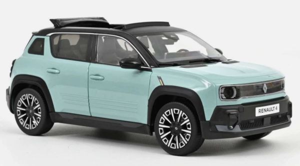 NOREV185520 - RENAULT 4 E-Tech 100% Electrique 2025 Vert Hauts-de-France - 1