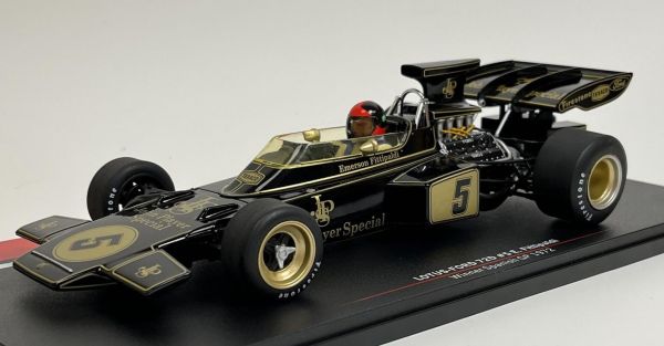 MOD18610F - LOTUS 72D #5 John Player Team Lotus Fl GP d'Espagne 1972 E.  Fittip - 1