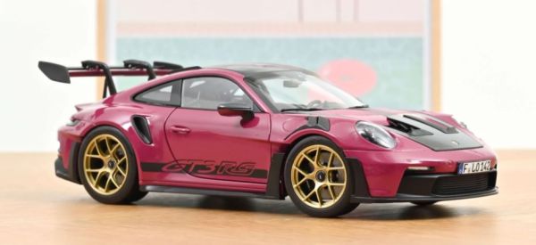 NOREV187370 - PORSCHE 911 GT3 RS Weissach Pack 2022 Ruby Star - 1