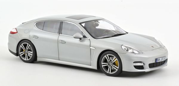 NOREV187609 - PORSCHE Panamera Turbo 2009 Argent - 1