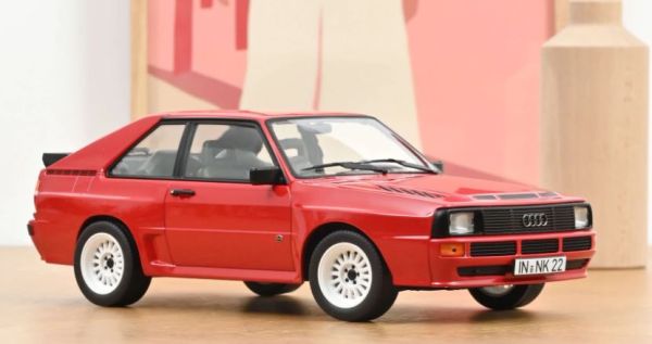 NOREV188319 - AUDI Sport quattro 1985 Rouge Tornado - 1