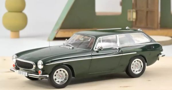 Volvo 1800 ES 1973 Vert Foncé, Miniature Norev 1/18, Neuve Sous Boîte