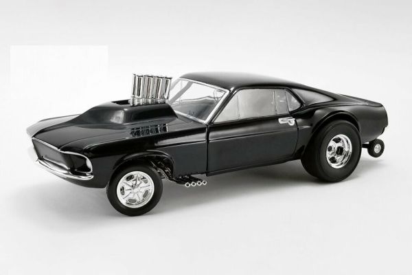 GMP-18932 - FORD Mustang gasser 1969 Noir brillant - 1