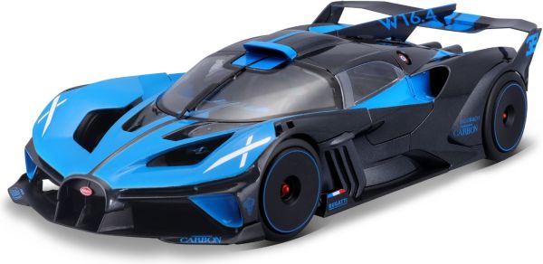 BUR11047B - BUGATTI Bolide Noir et bleu - 1