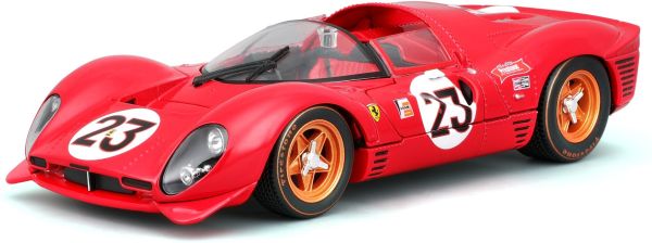 BUR26310 - FERRARI Racing 330 P4 Daytona #23 1967 rouge - 1
