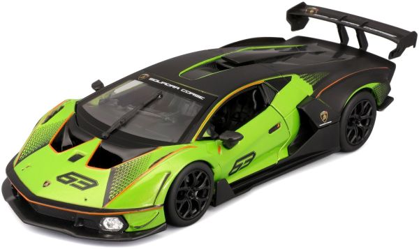 BUR28017 - LAMBORGHINI Essenza SCV12 #93 verte et noire - 1