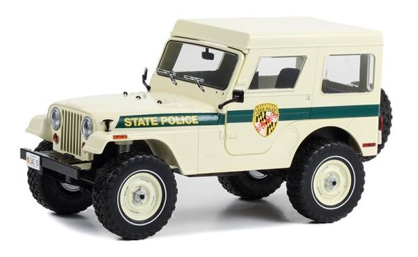 GREEN19124 - JEEP CJ-5 HardTop 1983 Police de l'état du Maryland - 1