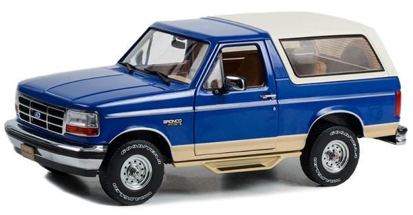 GREEN19136 - FORD Bronco 1996 bleu Édition EDDIE BAUER - 1