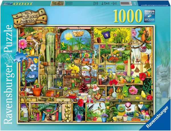 RAV194827 - Puzzle 1000 Pièces L'armoire du jardinier - 1