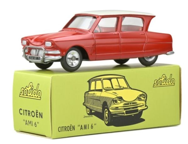 SOL1001142 - CITROEN Ami 6 Berline rouge - 1