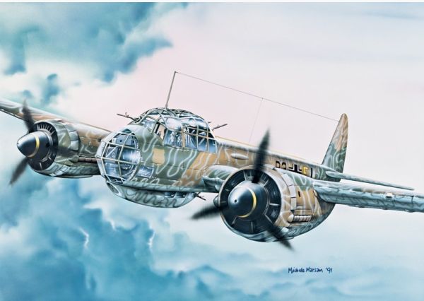 ITA1018 - Avion Junkers JU 88 A4 à assembler et à peindre - 1