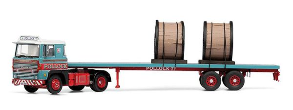 CORCC15309 - SCANIA 111 4x2 avec plateau 2 Essieux 