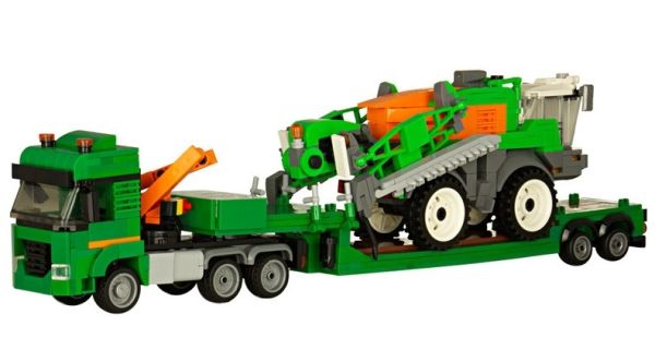 BBX102749 - Camion avec porte engins et Pantera 4503 AMAZONE 879 Pièces à construire - 1