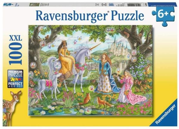 RAV104024 - Puzzle 100 Pièces La fête des princesses - 1