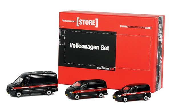 WSI410027 - Coffret de 3 Véhicules VOLKSWAGEN MAMMOET - 1