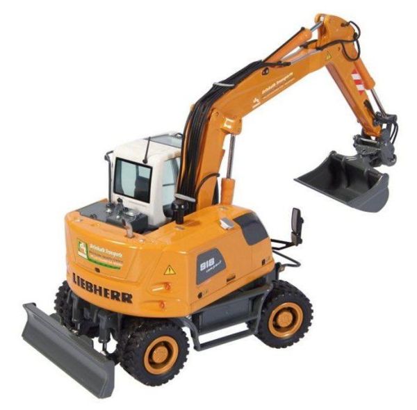 NZG818/03 - Pelle sur pneu LIEBHERR A918 Litronic
