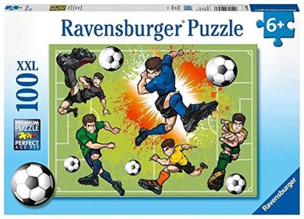 RAV106936 - Puzzle 100 Pièces La ferveur du football - 1