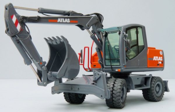 NZG837 - Pelle sur pneus ATLAS 140W - 1