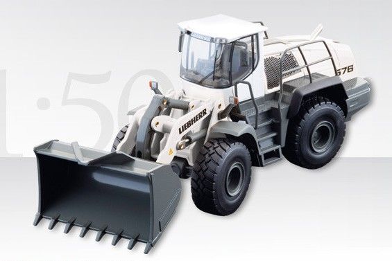 CON2443/01 - Chargeur LIEBHERR L576 Blanc - 1
