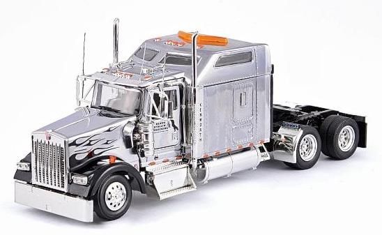 TON100038 - KENWORTH W900 86 Sleeper 6x4 Gris Ech:1/53 - 1
