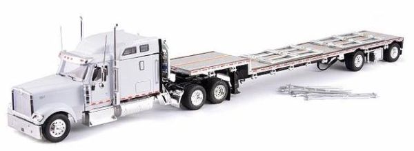 TON13006 - INTERNATIONAL 9900 SC 6x4 Avec remorque 2 Essieux Ech:1/53 - 1