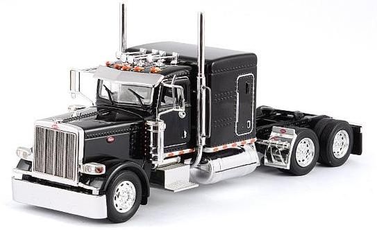 TON090054 - PETERBILT 388  63 SC 6x4 Noir Ech:1/53 - 1